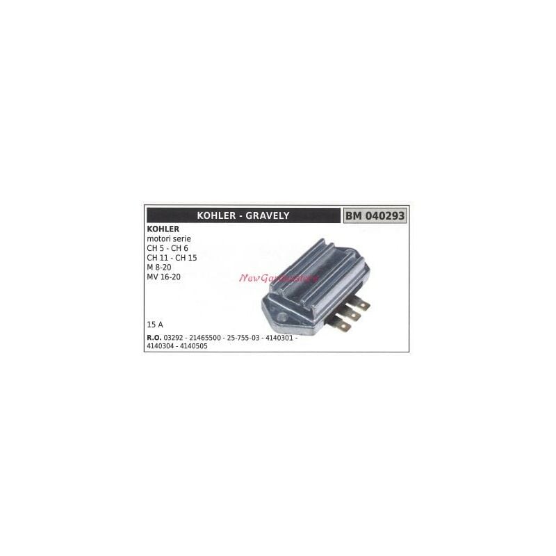 foto del prodotto kohler regolatore di tensione motore serie ch 5 6 11 15 m 8 20 mv 16 20 040293