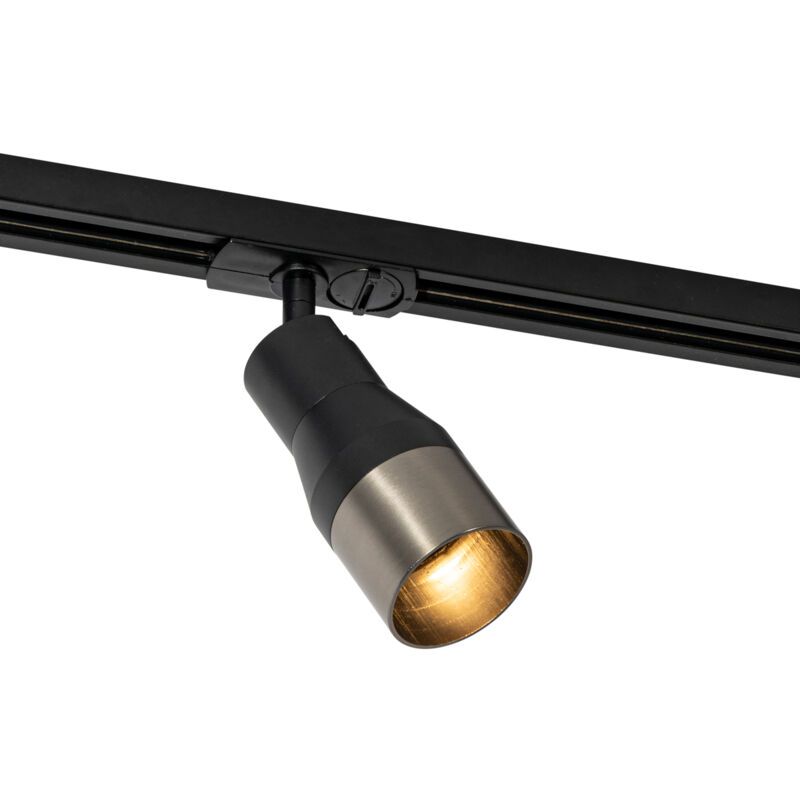 foto del prodotto kohua - moderno - alluminio,plastico - gunmetal - tondo max. 1 x watt - qazqa