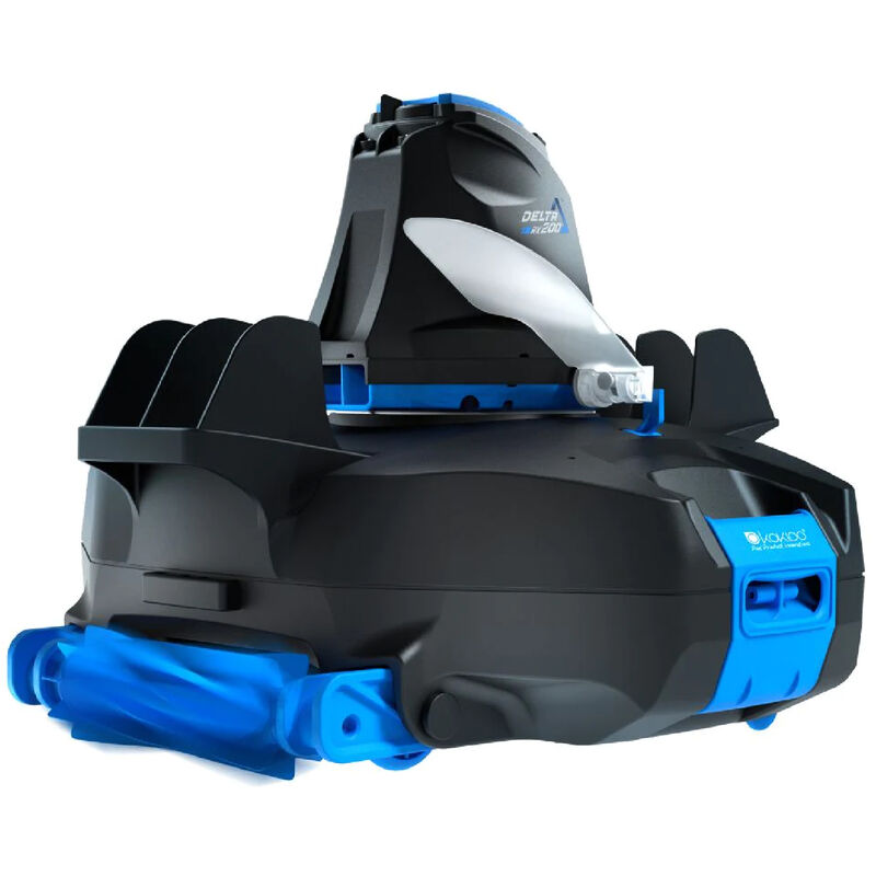 foto del prodotto kokido aspiratore automatico robot per piscine con batteria 90 min delta 200 rx con rullo incluso senza cavi