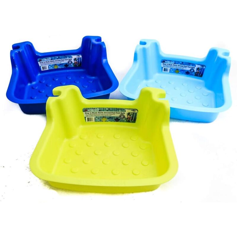 foto del prodotto kokido k672bu bacinella vaschetta lavapiedi, step n wash, colore casuale
