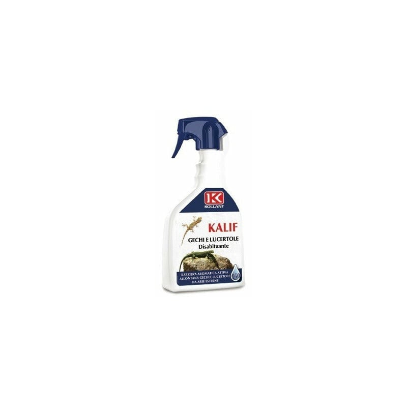 foto del prodotto kollant repellente disabituante spray 750 ml contro gechi e lucertole kalif