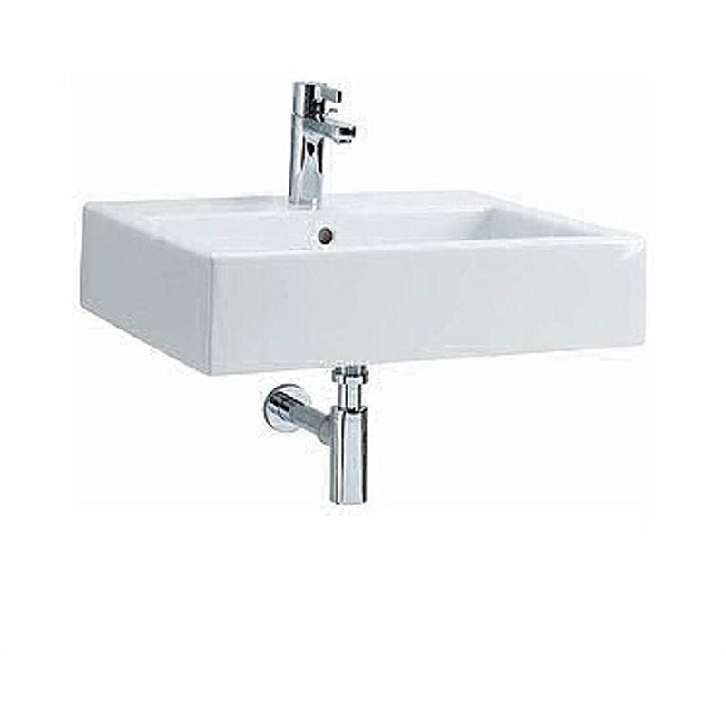 foto del prodotto kolo twins lavabo, 60x46 cm, 1 foro per miscelatore, bianco l51160000