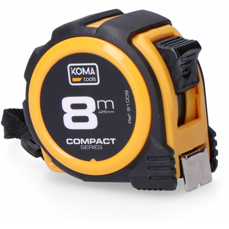 foto del prodotto koma tools metro a nastro compact abs 8 m x 25 mm