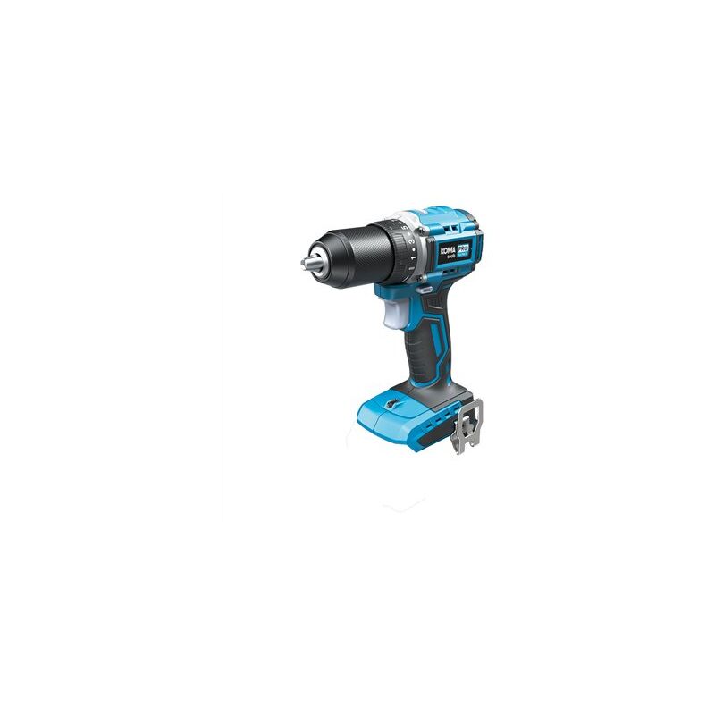 foto del prodotto koma tools trapano avvitatore brushless pro series 20v con luce di lavoro e 21 posizioni batteria non inclusa 