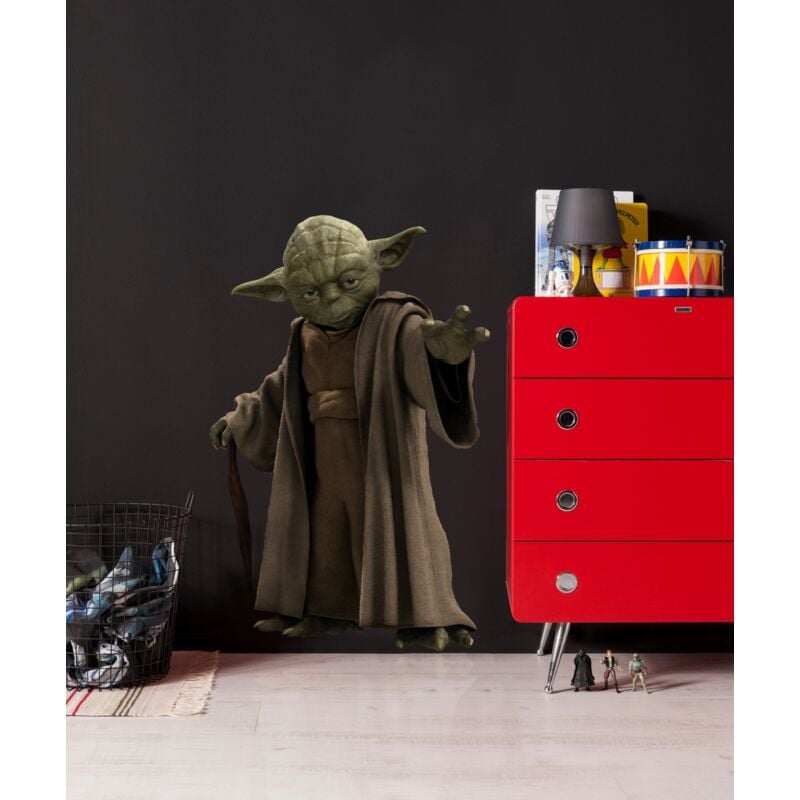 foto del prodotto komar freestyle 14721h star wars yoda adesivi decorativi, colore neutro