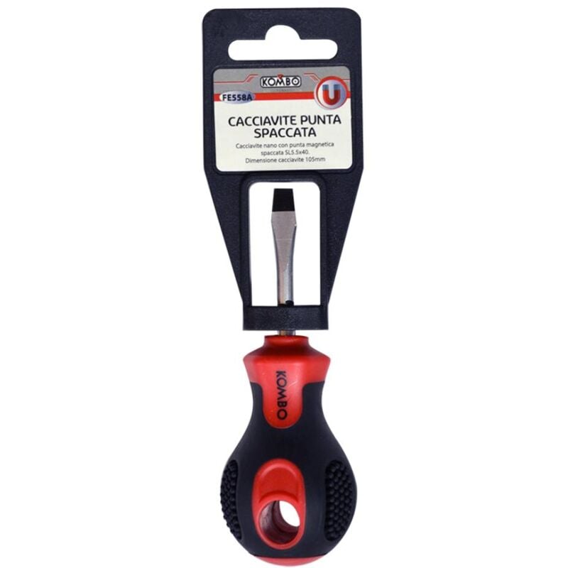 foto del prodotto kombo cacciavite nano con punta magnetica spaccata sl5 5x40 l 105mm