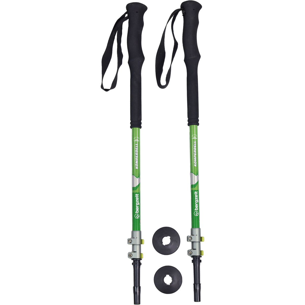 foto del prodotto komperdell bastoncini da trekking bergzeit explorer titanal pl3.0