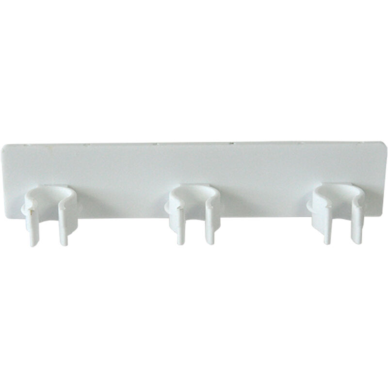 foto del prodotto koncreto appendiscopa 3 posti pz 1 in blister. colore bianco.