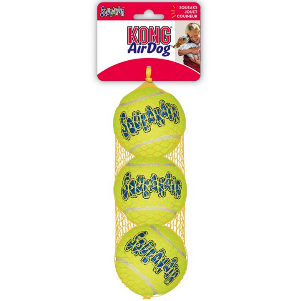 foto del prodotto kong air squeaker tennis ball 3 pz small giochi per cani 1 ordine scegli lo sconto bzr5 bzr20 200 punti fedelt 