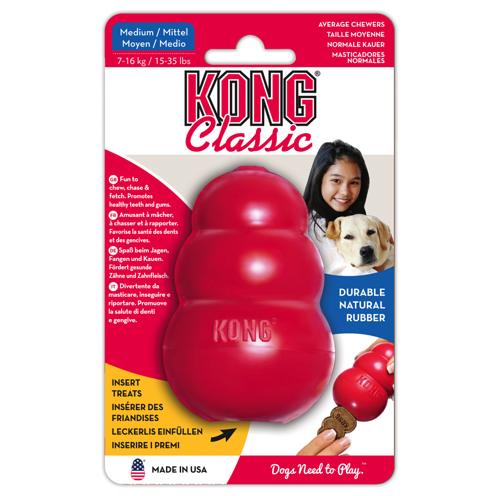 foto del prodotto kong classic m 8 cm