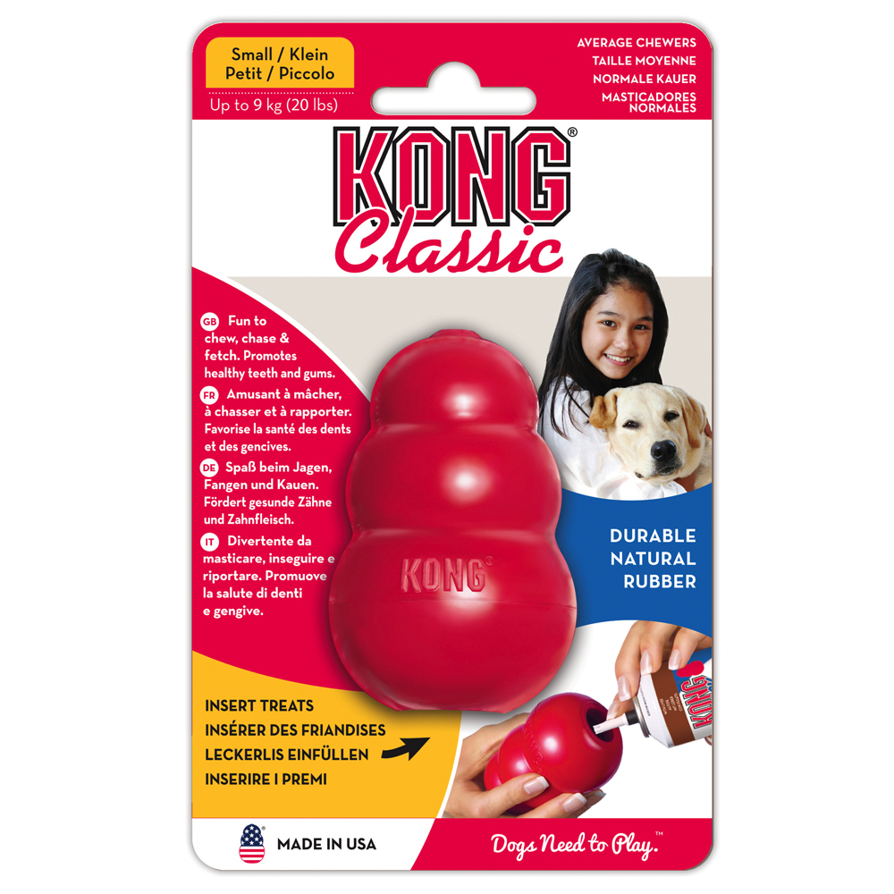 foto del prodotto kong classic s 7 cm