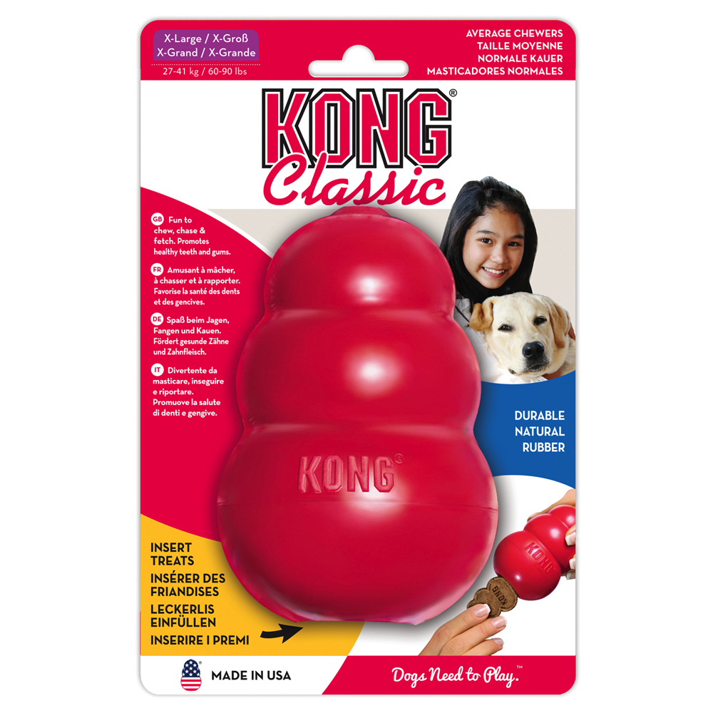 foto del prodotto kong classic xl 13 cm