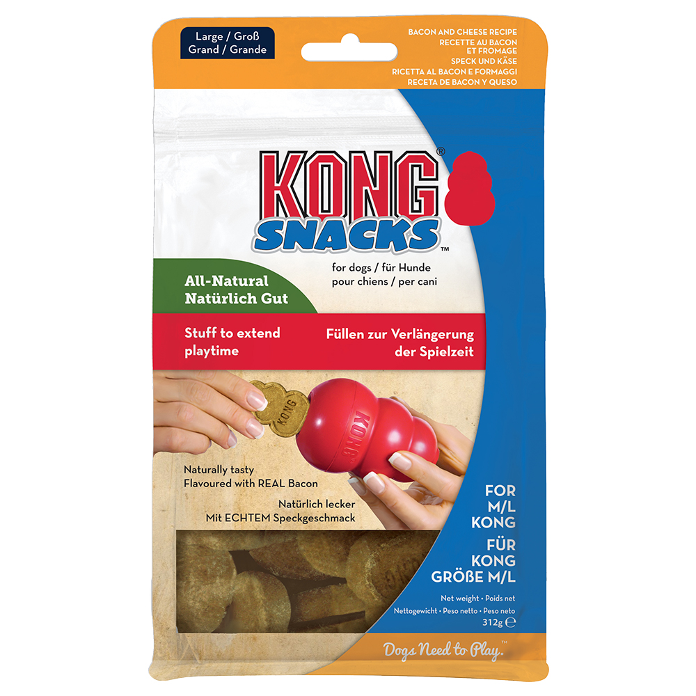 foto del prodotto kong snack bacon formaggio l 312 g 7 g pz 