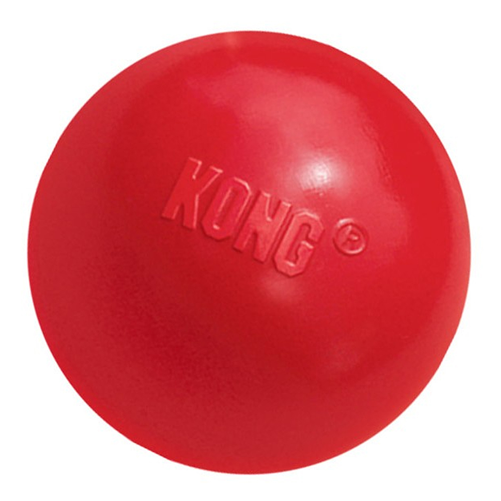 foto del prodotto kong snackball con foro m l, 7,5 cm