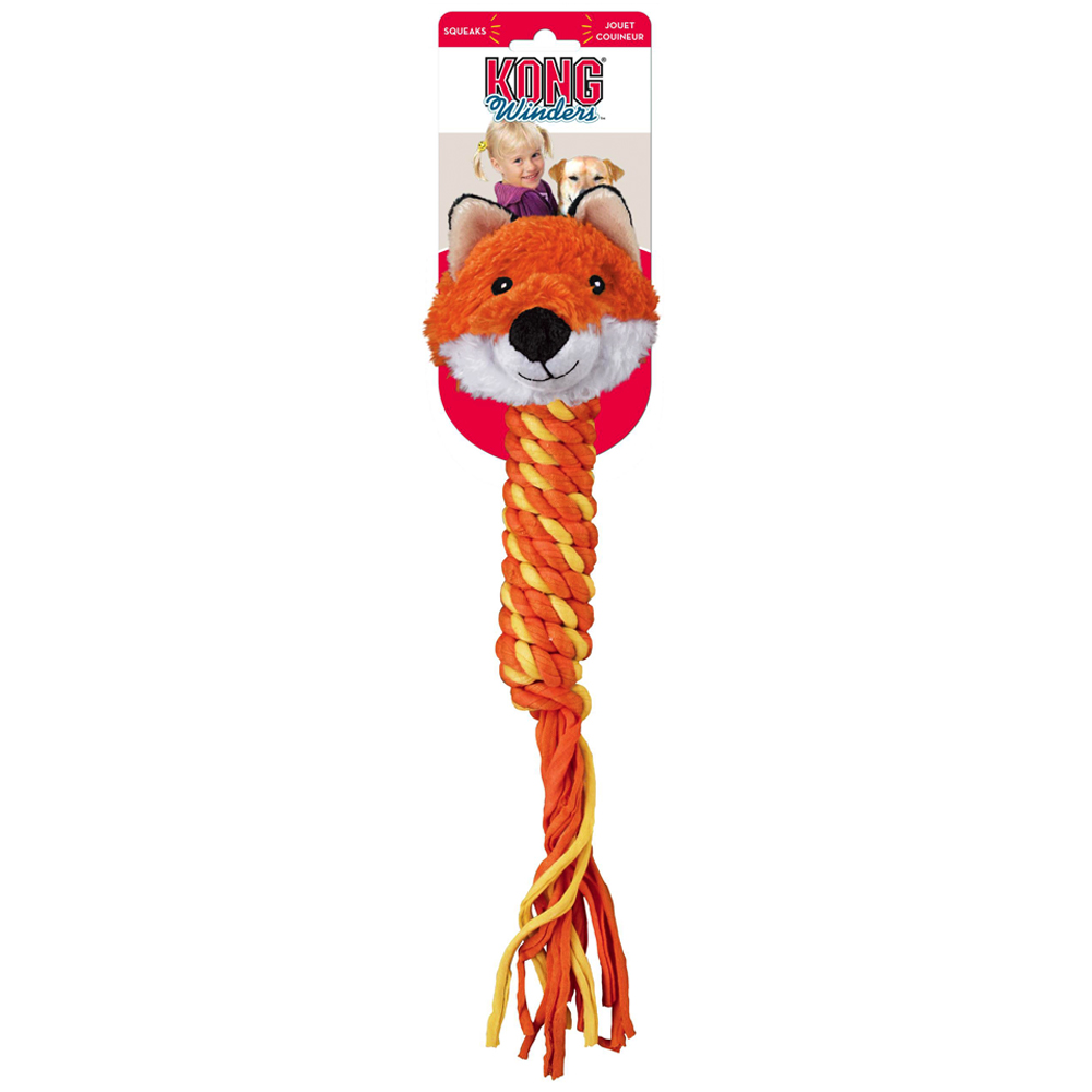 foto del prodotto kong winder fox m l 36 x p 9 x h 9 cm