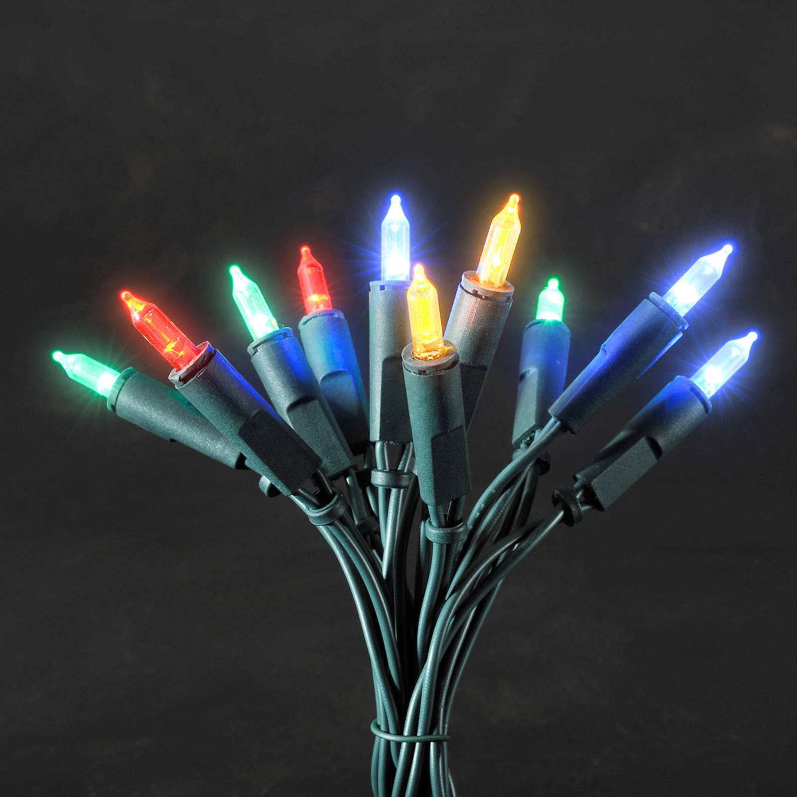 foto del prodotto konstsmide christmas ghirlanda luminosa led, 50 luci colorate, 8,85m