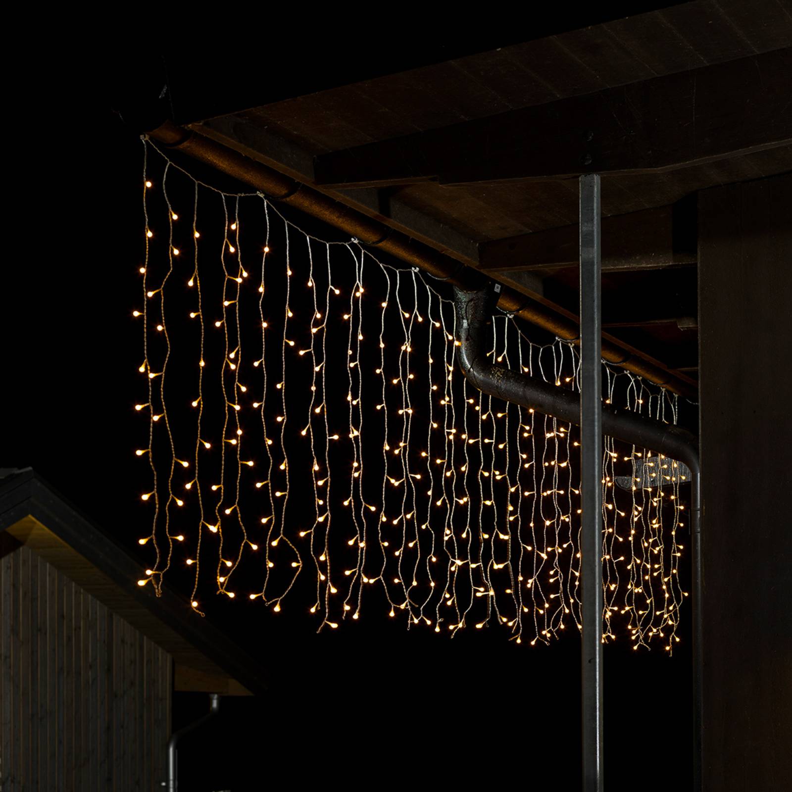 foto del prodotto konstsmide christmas tenda di luce da esterni con 400 micro led