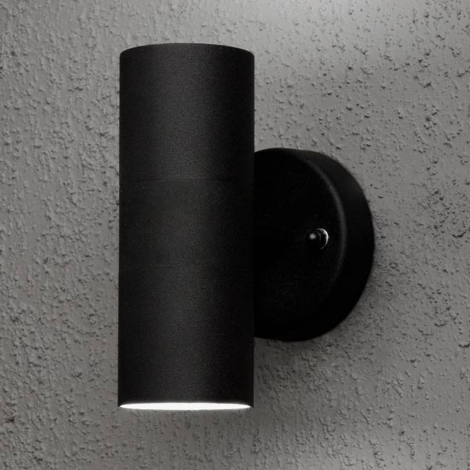 foto del prodotto konstsmide lampada a muro da esterno a 2 luci modena, nera