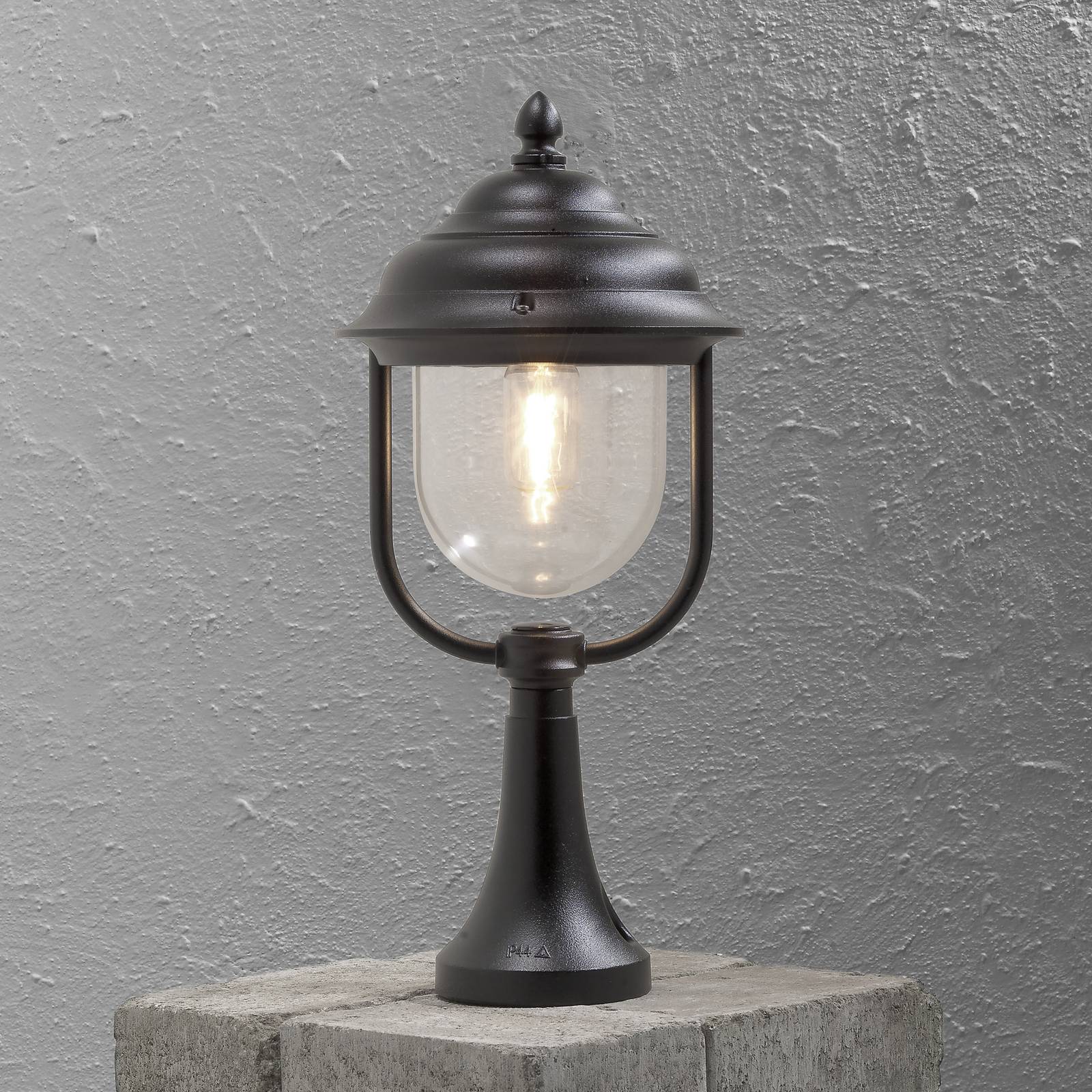 foto del prodotto konstsmide lampioncino parma, nero