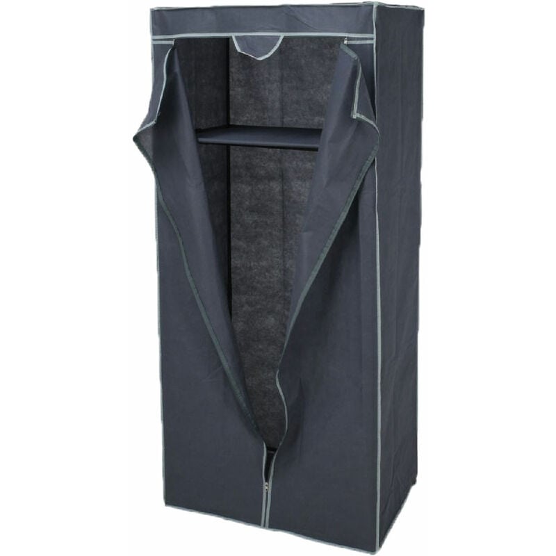 foto del prodotto koopman guardaroba pieghevole cm 75 x 45 x h.160 l x p x h 1 ripiano