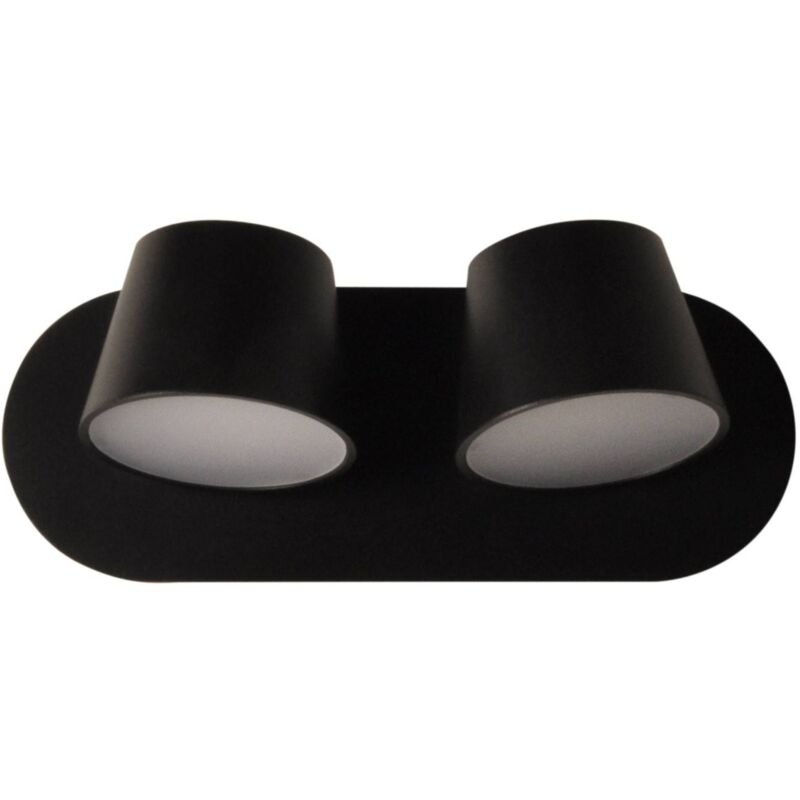 foto del prodotto kop 2 , doppia lampada da parete a led orientabile 12w