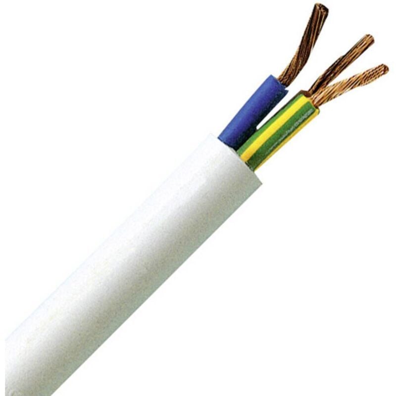 foto del prodotto kopp 151810842 cavo flessibile h05vv5 f 3 x 1.5 mm bianco 10 m