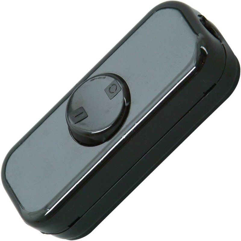 foto del prodotto kopp 193605002 interruttore a filo passante nero 1 x off on 10 a 1 pz.