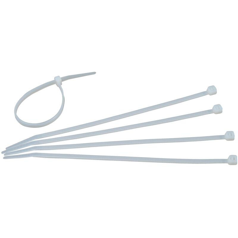 foto del prodotto kopp 356803090 fascette stringicavo, 50 pezzi, 200 x 4,6 mm, trasparente
