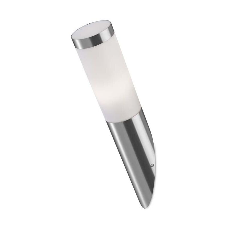 foto del prodotto koral aplique exterior de superfecici con casquillo e27 de acero inoxidable
