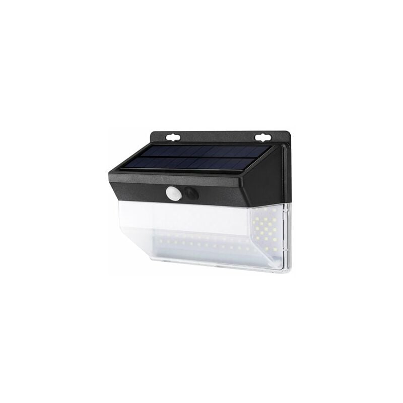 foto del prodotto korpass applique led solare con sensore 10w 1100lm freddo