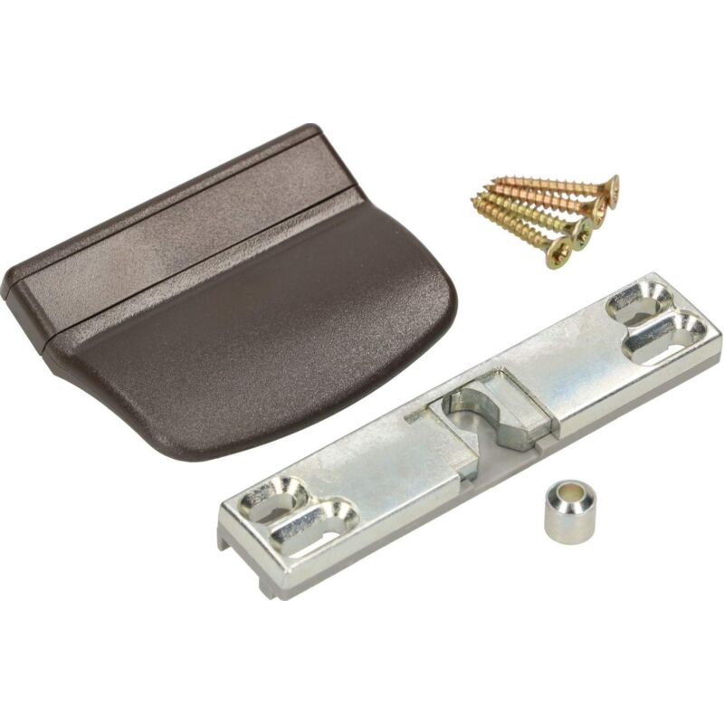 foto del prodotto kotarbau 5907465905091 chiusura per porta del balcone, marrone scuro