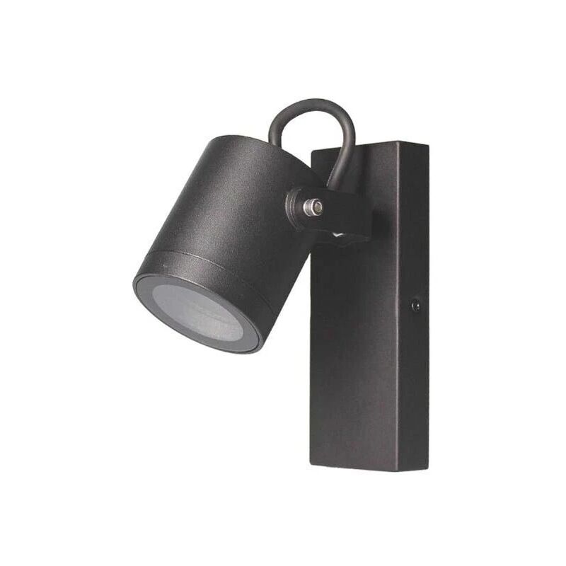 foto del prodotto kovalmax applique a parete faretto orientabile attacco gu10 lampada per muro esterno