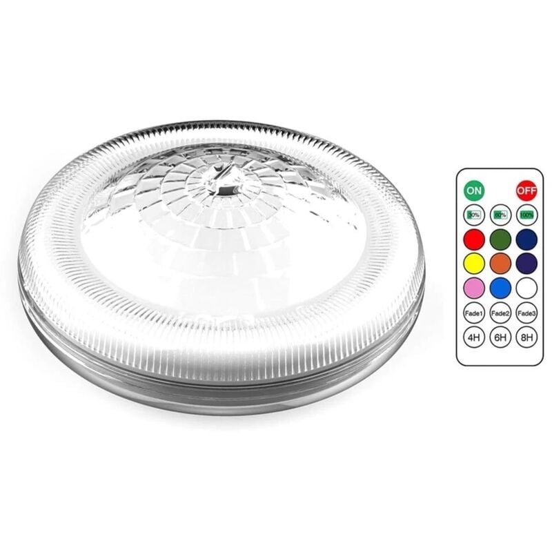 foto del prodotto kovalmax lampada led rgb pannello solare illuminazione luce galleggiante per piscina ip67