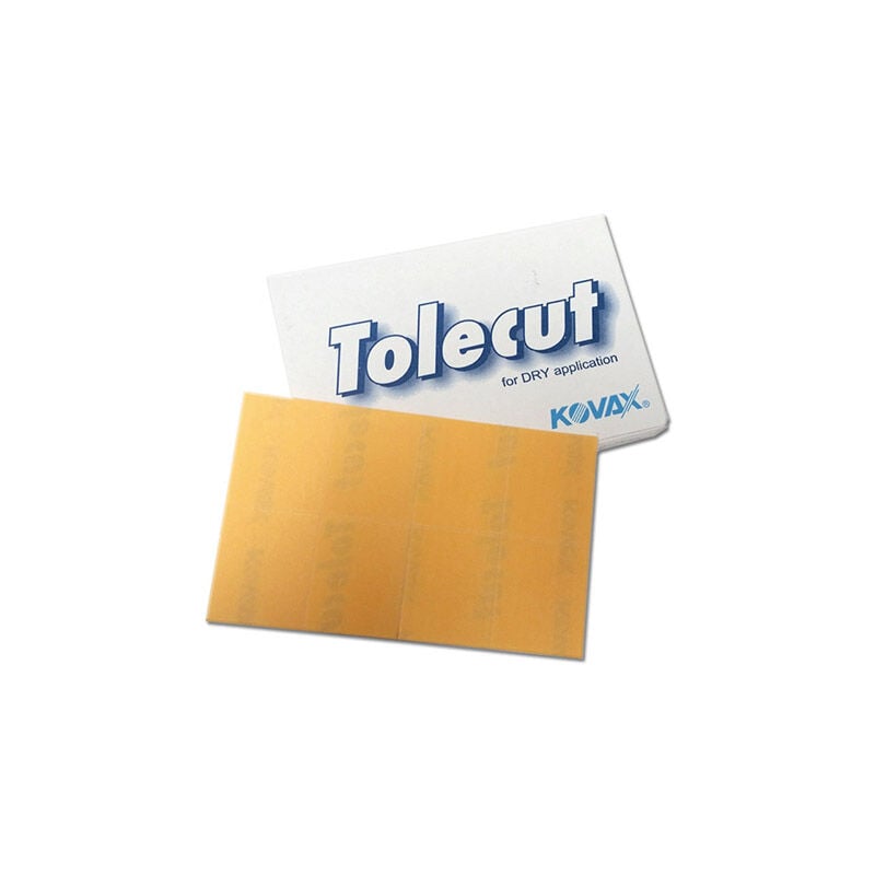 foto del prodotto kovax 191-1526 fogli abrasivi tolecut arancio 29 x 35 p1200 25 pezzi