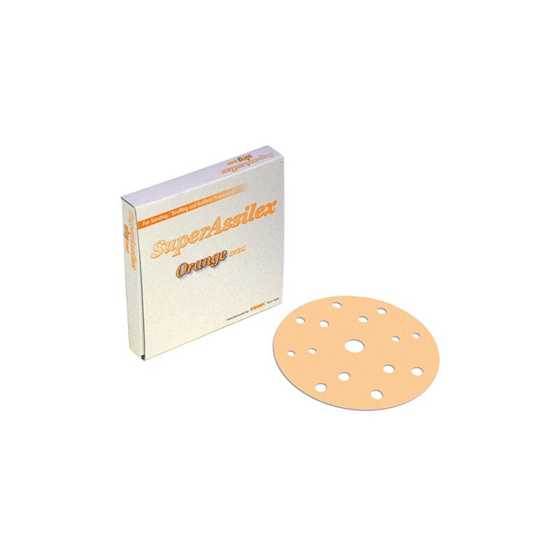 foto del prodotto kovax 193 1580 dischi super assilex super tack orange k1200 da 25 pezzi