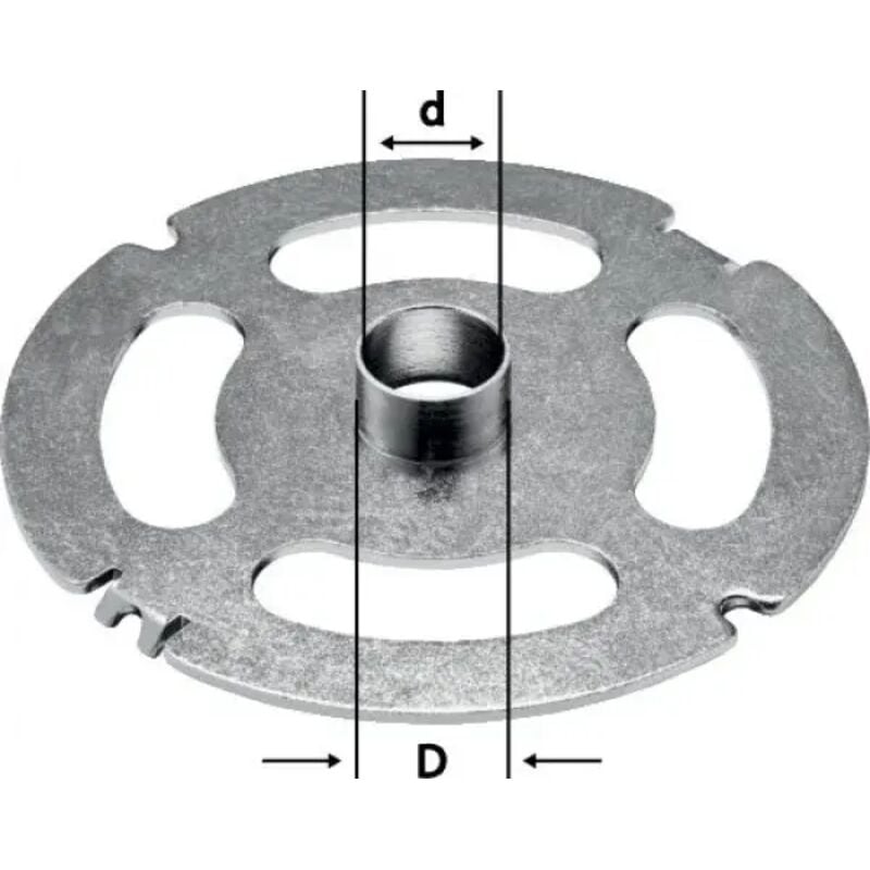 foto del prodotto kr d 19,05 of 2200 anello a copiare per fresatrice festool