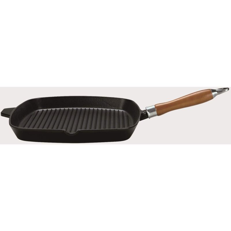 foto del prodotto kr ger 63028 rustica bistecchiera in ghisa 28 x 28 cm