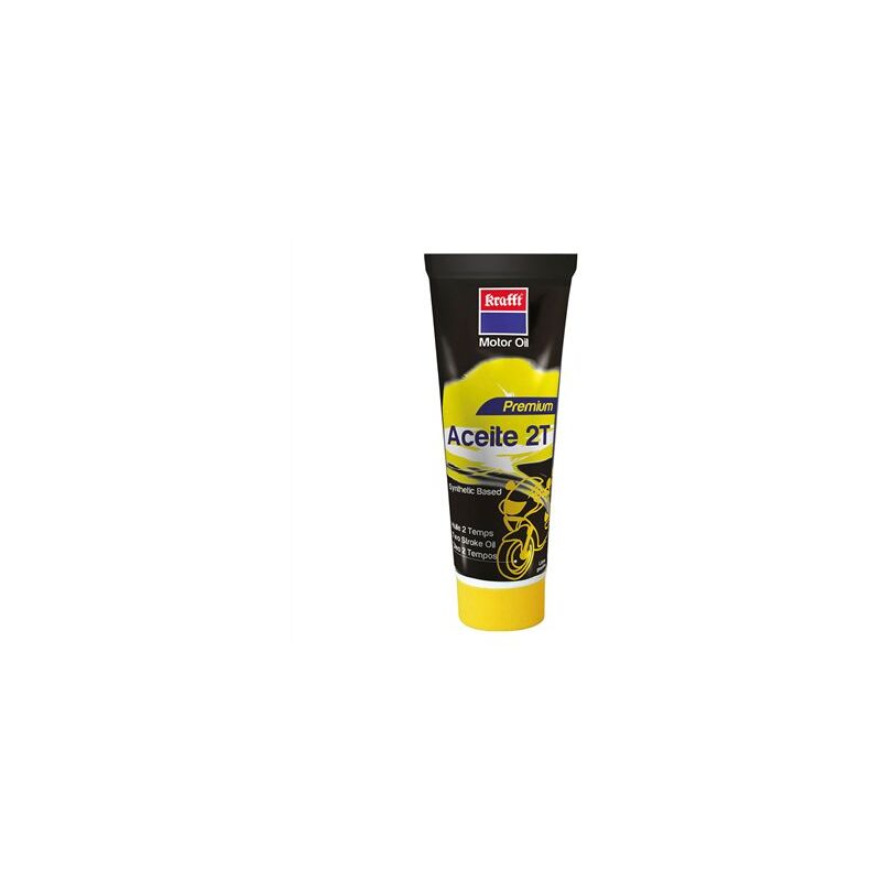 foto del prodotto krafft olio motore premium 2t per moto e scooter raffreddati a liquido o ad aria 125ml 