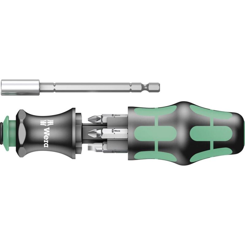 foto del prodotto kraftform kompakt 28 sb officina e meccanica portainserti a magazzino 1 4 6.3 mm din 3126, din iso 1173 wera