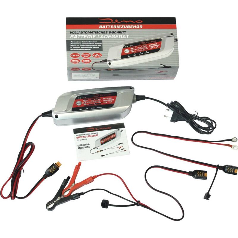 foto del prodotto kraftpaket 136300 caricatore automatico 12 v 5 a dino