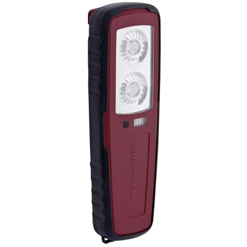 foto del prodotto kraftwerk 32014 lampada ricaricabile, 1 w, rosso