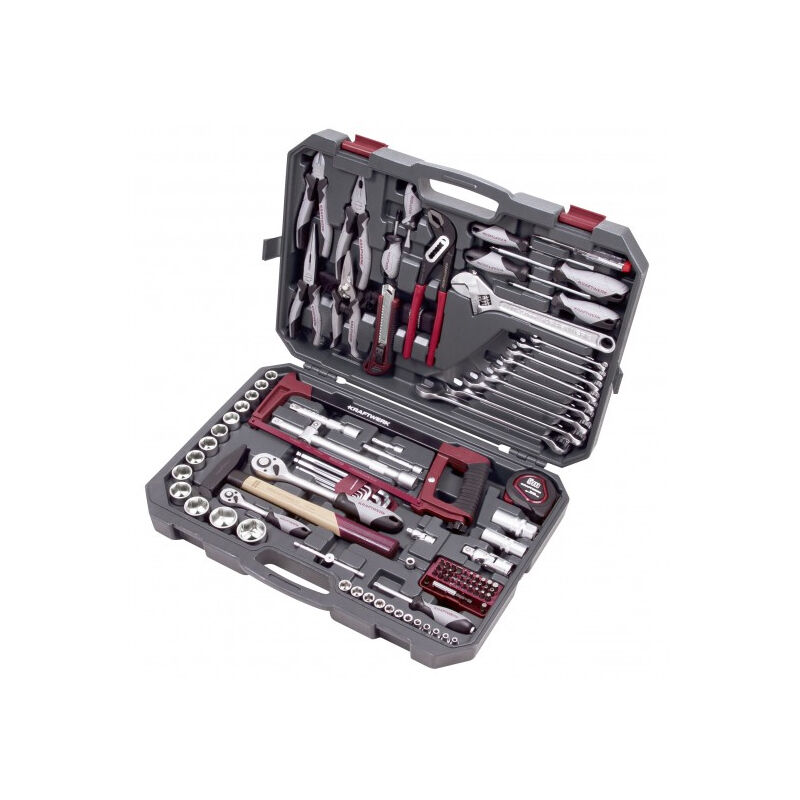 foto del prodotto krafwerk basic line 1 2 1 4 set di utensili universali 115 pezzi 204.105.600