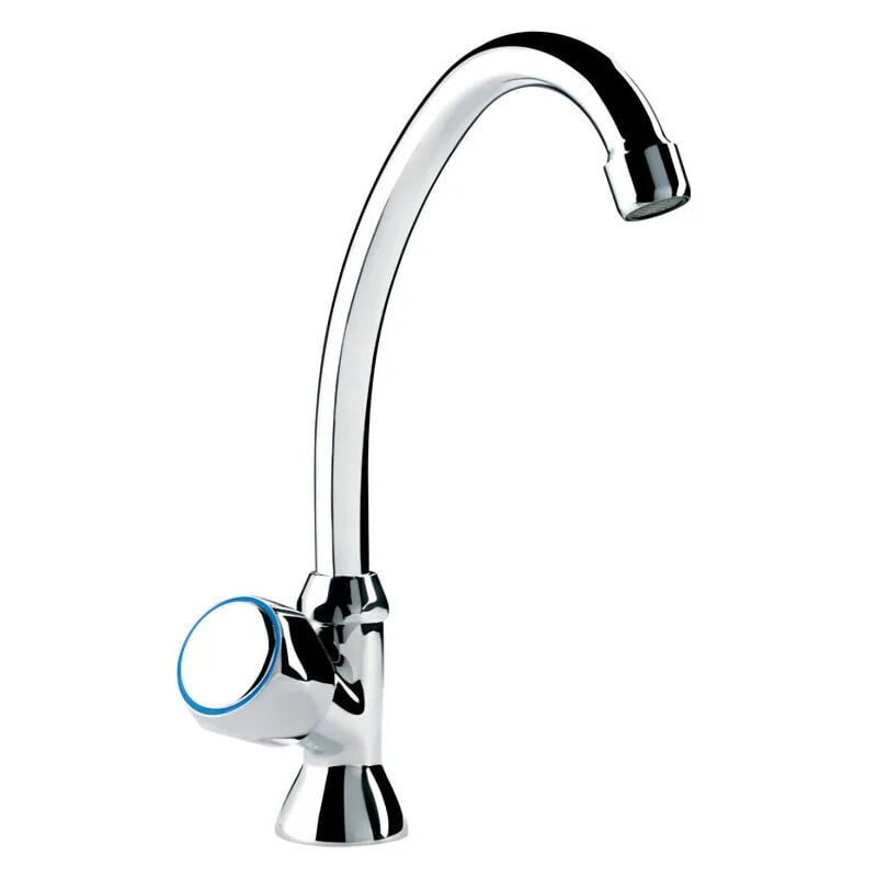 foto del prodotto kramer - rubinetto per lavabo, miscelatore per lavabo ad acqua fredda con bocca alta