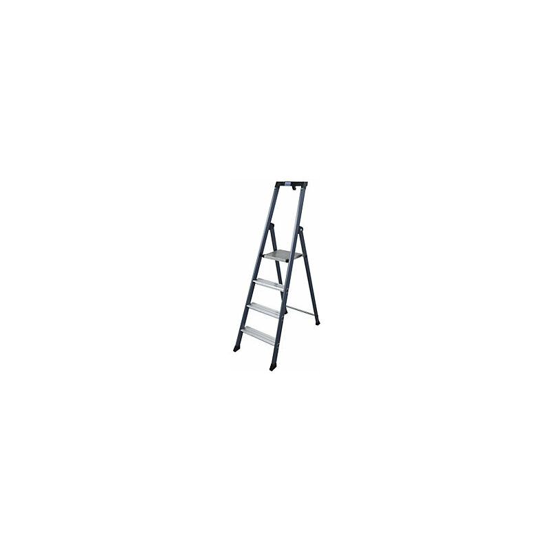 foto del prodotto krause scala a libro in alluminio anodizzato 4 gradini