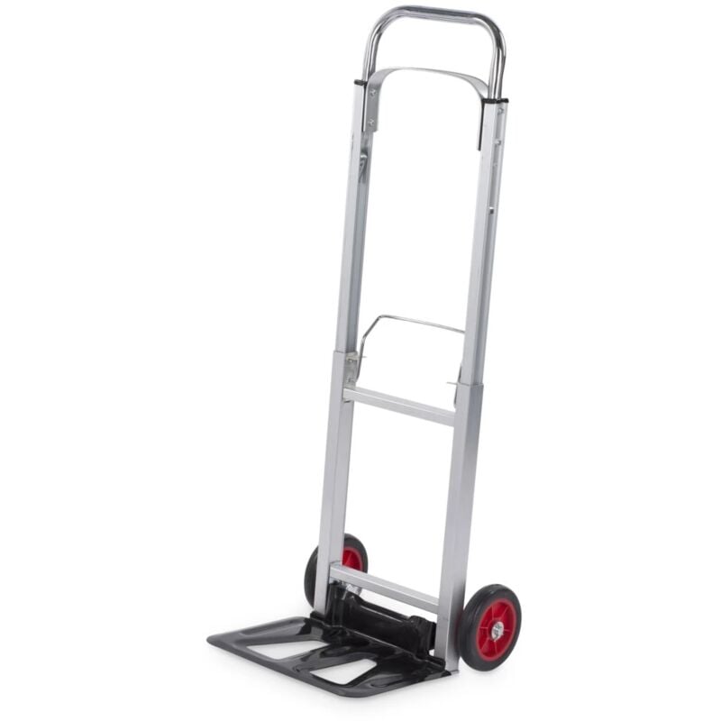 foto del prodotto kreator carrello estendibile e pieghevole in alluminio portata 90 kg