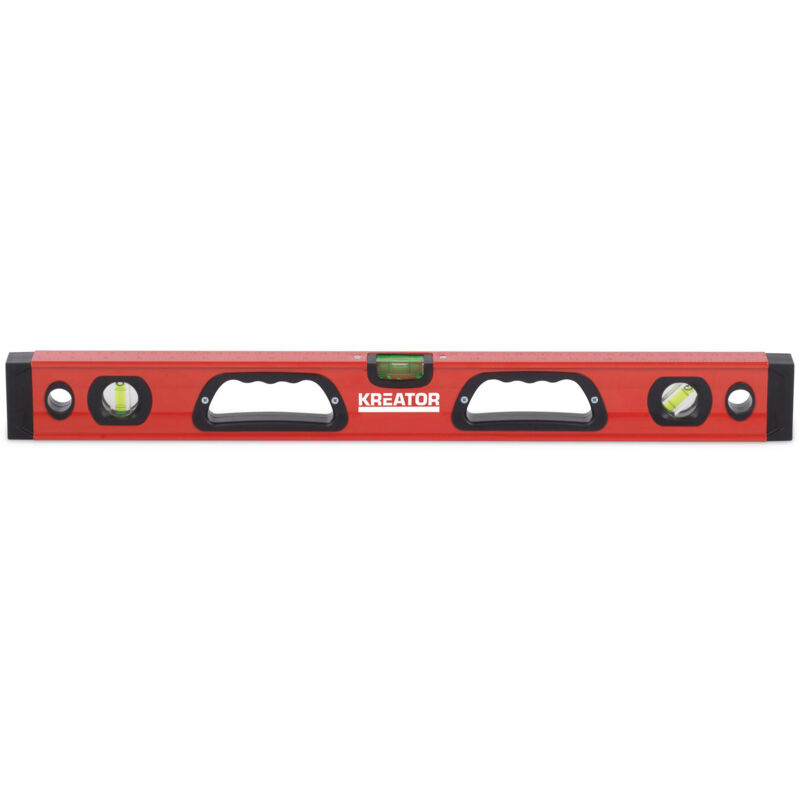 foto del prodotto kreator livello a bolla in alluminio magnetico 600 mm