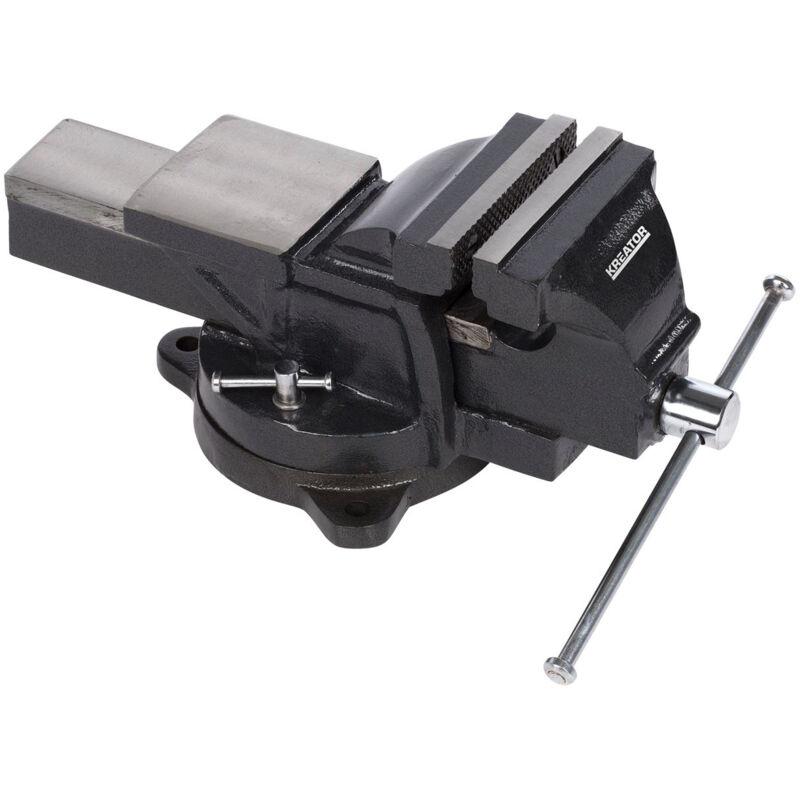 foto del prodotto kreator morse in acciaio 125mm con base girevole 360 