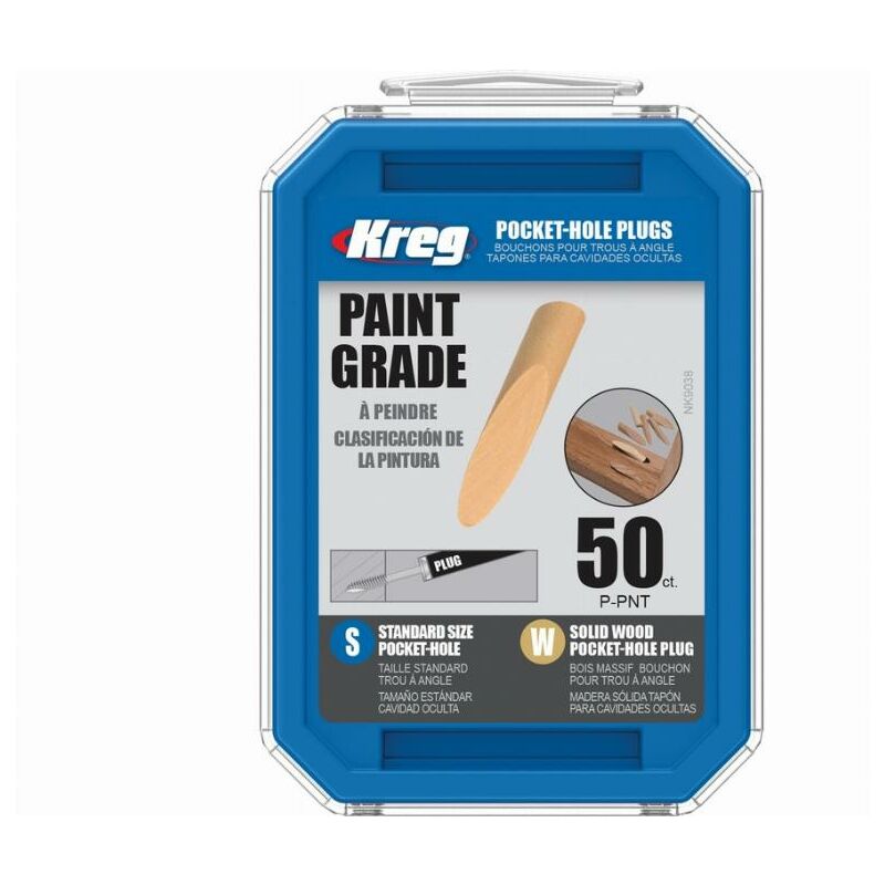 foto del prodotto kreg copriforo in legno massiccio pino 50 p pnt int