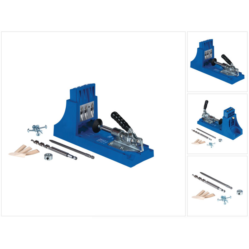 foto del prodotto kreg jig k4 starter set k4 guida per unione superfici in legno