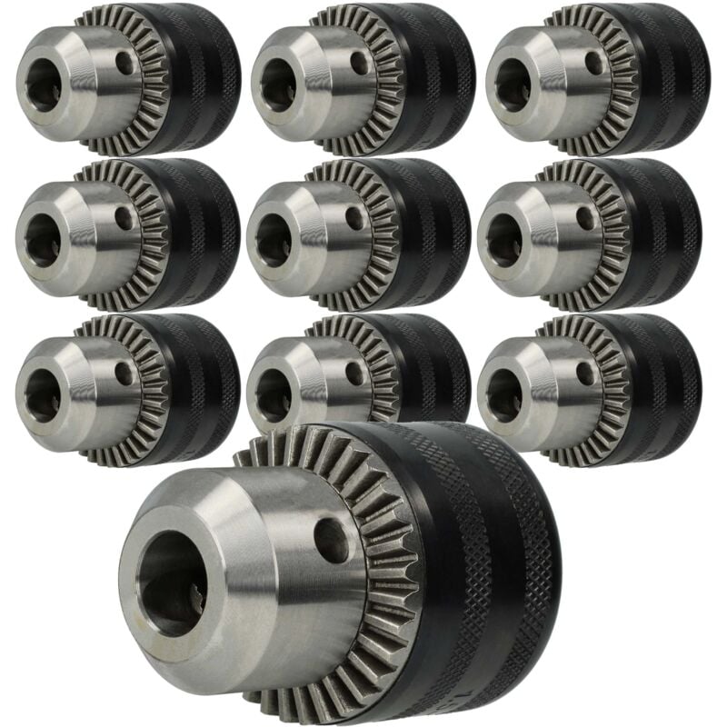 foto del prodotto kress 10x mandrino a cremagliera 1,5 13mm 13mm 1 2 x 20 compatibile con universale w rth, ryobi, panasonic trapano